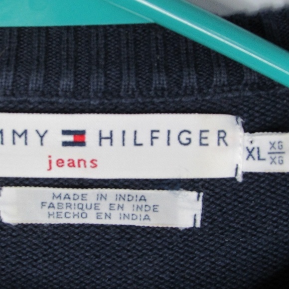 Tommy Hilfiger Jeans Large Logo Front Sweater - Picture 3 of 8